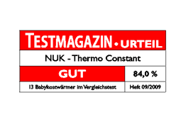 [Translate to Français:] Germany 2009: Good – NUK Baby Food Warmer Thermo Constant