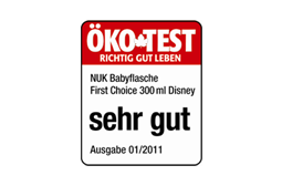 [Translate to Français:] Germany 2011: Very Good – NUK First Choice+ 300ml Bottle Disney