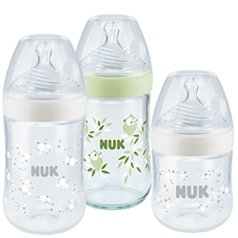 Kit 3 biberons verre Nuk Winnie l'ourson - MaxxiDiscount