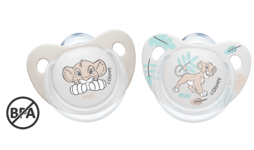 Sucette en silicone NUK Disney Le Roi Lion Trendline, sans BPA