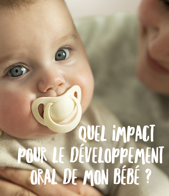 La sucette bébé bonne pour les dents