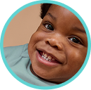 [Translate to French (Reborn):] Babys smile