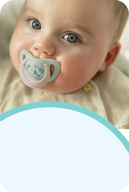 [Translate to French (Reborn):] Baby with soother