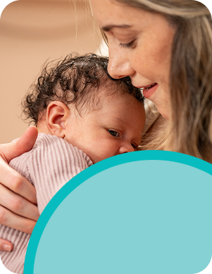 [Translate to French (Reborn):] Mother with Baby