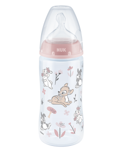 Biberon NUK Disney Bambi First Choice Plus 300ml avec Temperature Control