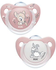 2 Sucettes STARLIGHT 0-6m Fille NUK, Vente en ligne de Sucette