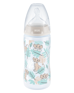 Biberon Nuk Bleu 300 ml First choice+ 0-6mois Elephant