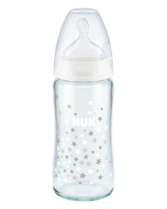 Biberon en verre NUK First Choice Plus avec Temperature Control