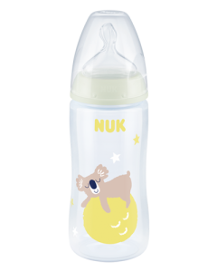 Biberon NUK First Choice Plus Night avec effet lumineux et Temperature Control