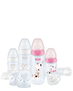 Coffret biberons nuk start 8 pièces 10225267 transparent Nuk