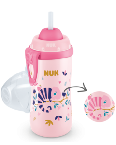 NUK Flexi Cup 300ml avec effet caméléon
