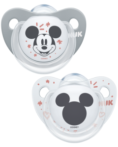 Sucette en silicone NUK Disney Mickey Mouse Trendline