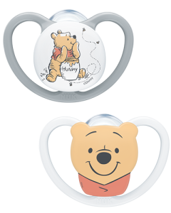 NUK Disney Winnie Puuh Perfect Match Air Silikon-Schnuller