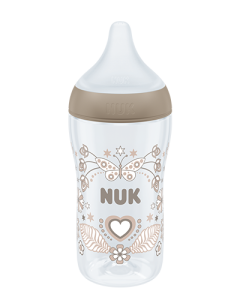 Biberon NUK Perfect Match avec tétine en silicone souple