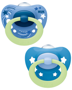 Sucette en silicone NUK Signature Night