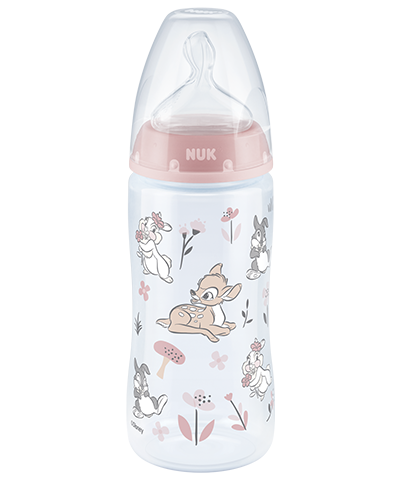 Biberon NUK Disney Bambi First Choice Plus 300ml avec Temperature