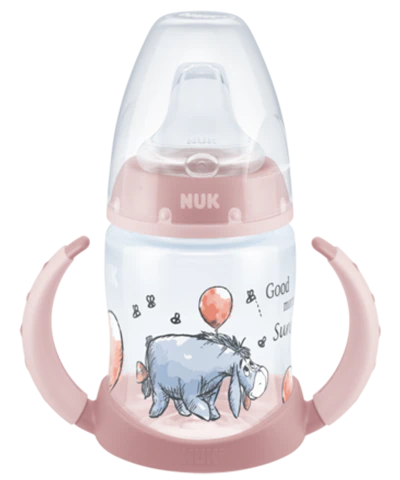 NUK First Choice+ biberon avec température control 6-18 mois rose