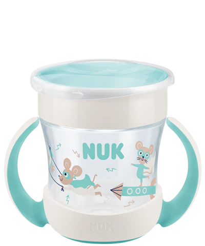 Tasse Et Mugs Nuk Magic Cup 360 Mickey - En Silicone - 8 Mois